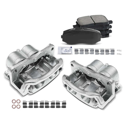 2X Brake Kit with Calipers for Ford Edge (2007–2009) 18103153, CFC1258, SBC1258