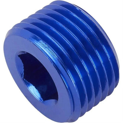 3/8" NPT Anodized Aluminum Pipe Plugs for Speedway Motors (6176205)