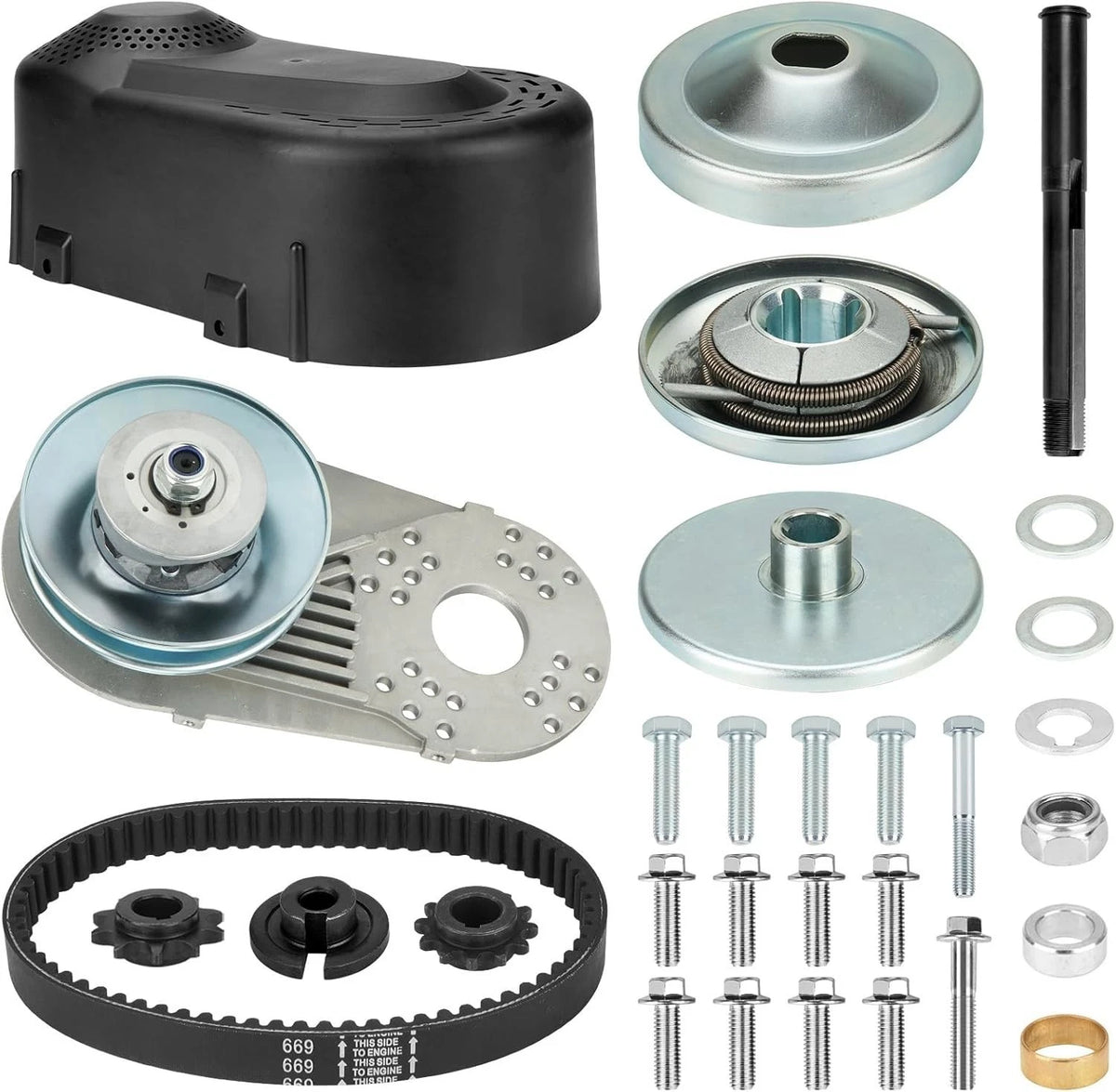 Clutch Kit for 30 Series 2-7HP Go-Kart Mini Bike (Customizable Performance)