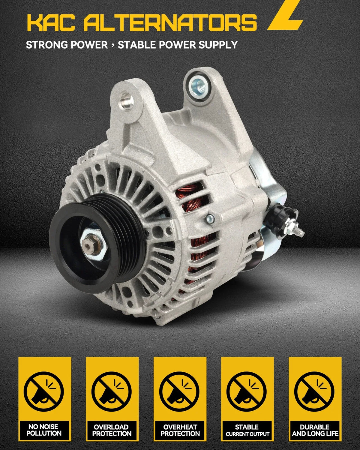 Alternator for Toyota Land Cruiser Lexus LX470 (1998–2002)
