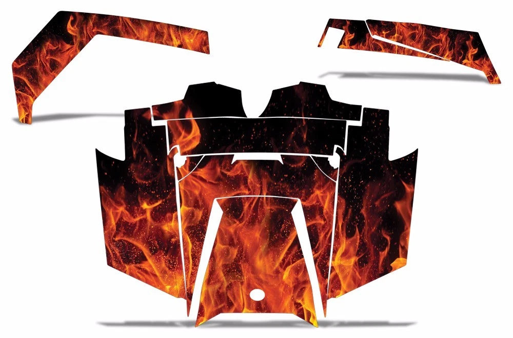 Graphics Kit Decals Stickers for Polaris RZR XP 900 (2011–2014)