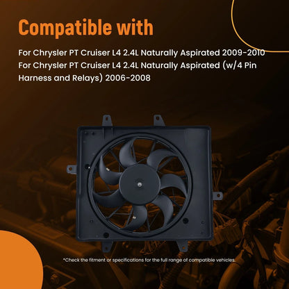 Cooling Fan for Chrysler PT Cruiser (2006–2010) 67400180 621240 CH3115146