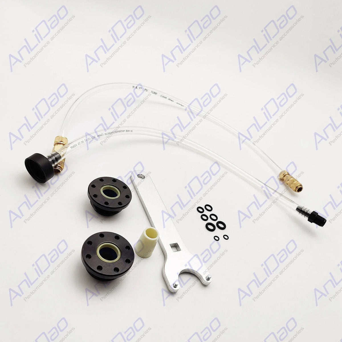 Front Mount Hydraulic Steering Cylinder Seal Kit & Bleed Kit for Seas (Fit)