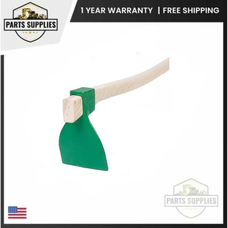 6" Wide Blade Heavy Duty Hazel Hoe for Garden Use (No Year Range)