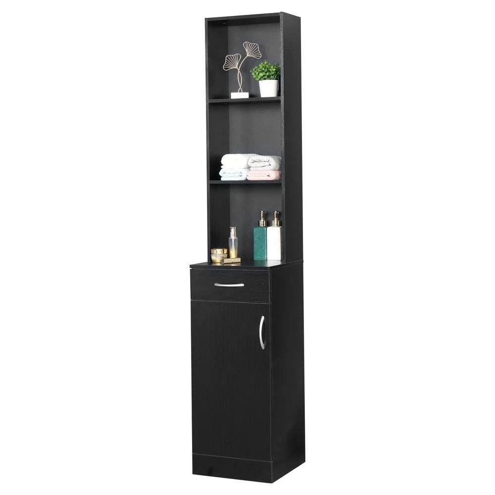 Salon Hair Styling Station with 5 Drawers for Barber Storage