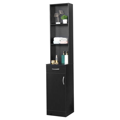 Salon Hair Styling Station with 5 Drawers for Barber Storage
