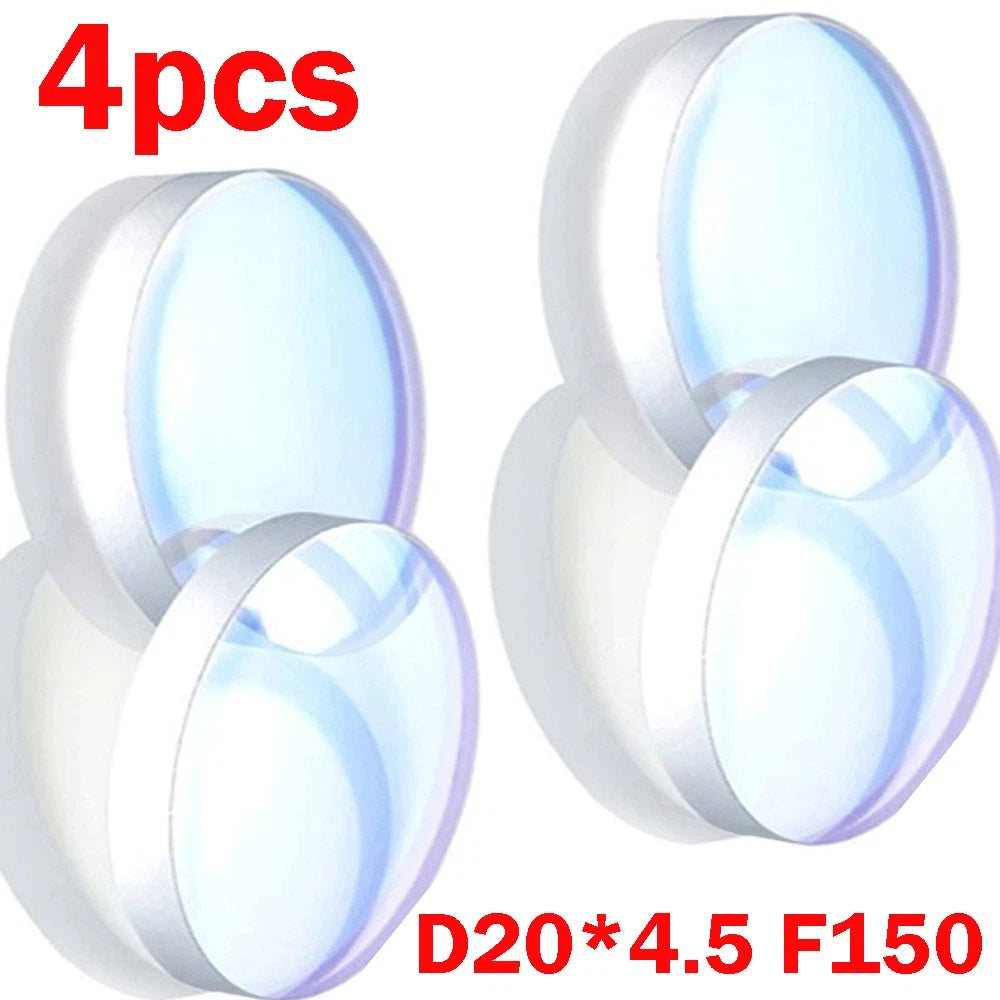 4PCS Focus Lens Cleaning Lens for Laser Welder D204.5-F150mm