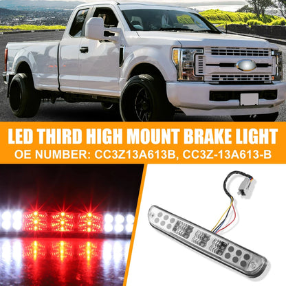 LED Third High Mount Brake Light CC3Z13A613B for Ford F-250 Super Duty (2017–2022)
