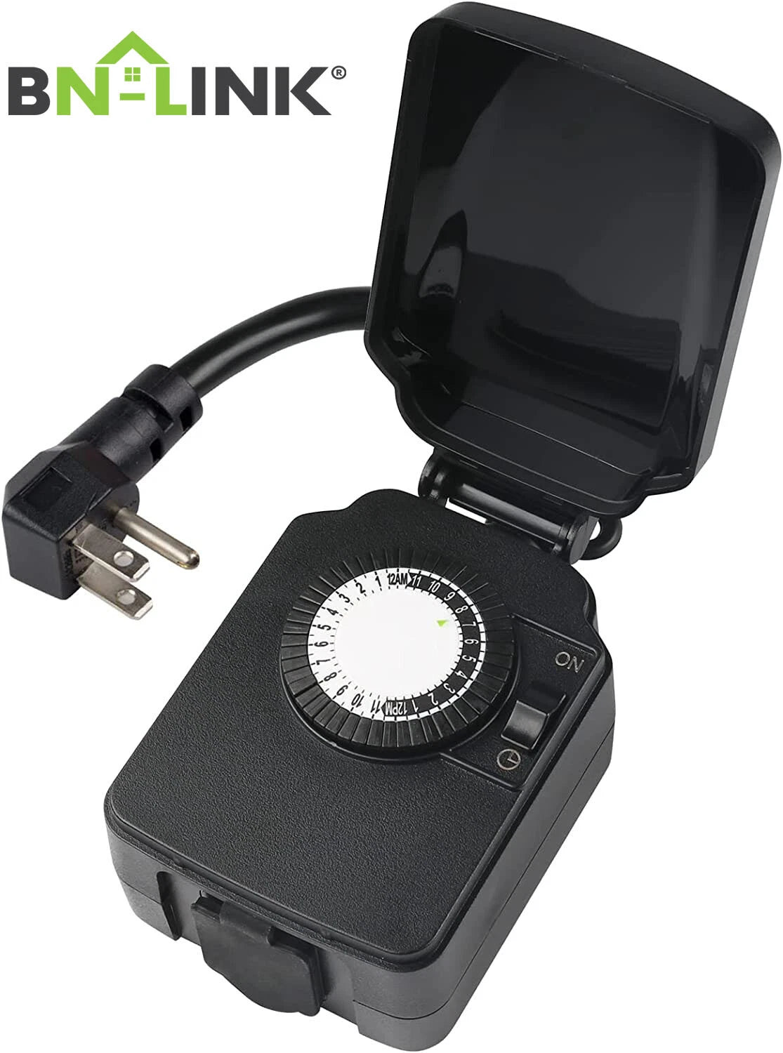 24 Hour Mechanical Outdoor Light Timer for (2010–2023)