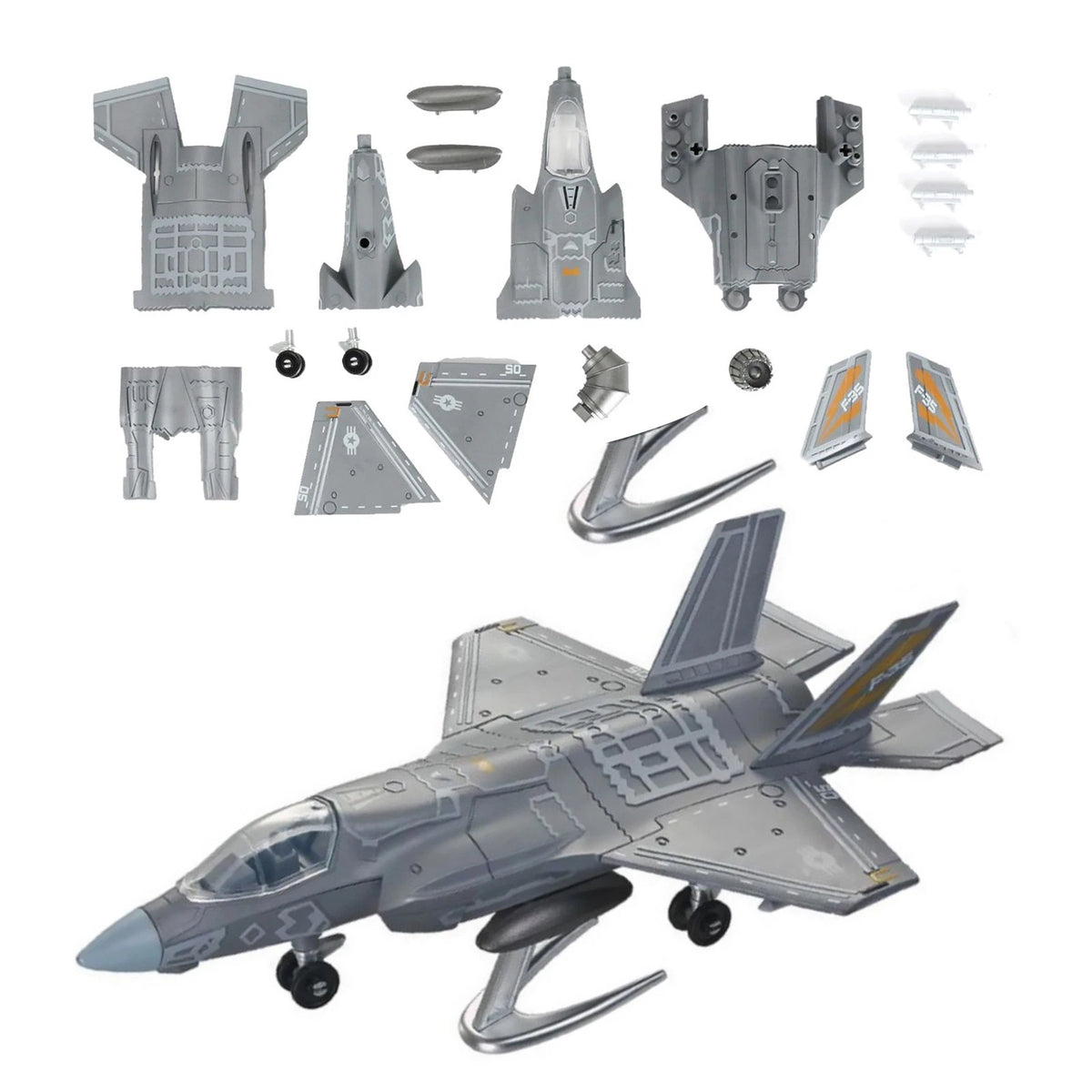 1/72 F-35 Stealth Fighter Model Kit for US Navy Aircraft