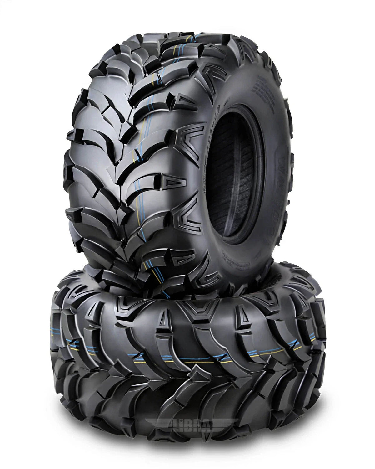 Set of 2 Rear ATV Tires for Kawasaki MULE SX (2017) 24x11-10 6PR