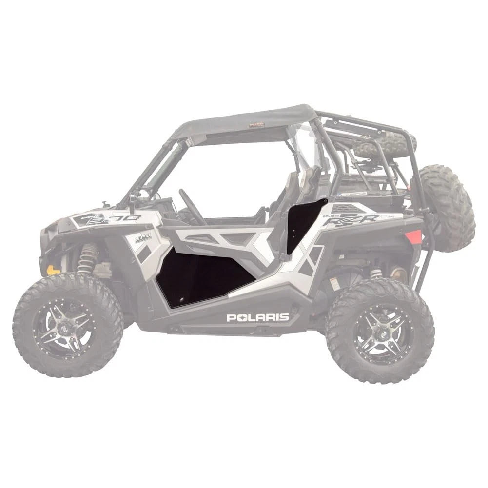 Tusk Aluminum Lower Door Inserts Black for Polaris RZR 900 Trail EPS (2015–2020) FTVDI004