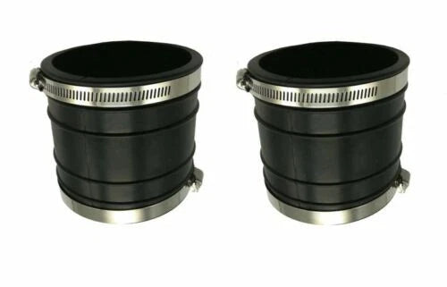 2 Pcs Exhaust Bellows for Mercruiser (32-44348T, 32-44348001, Sierra 18-2748)