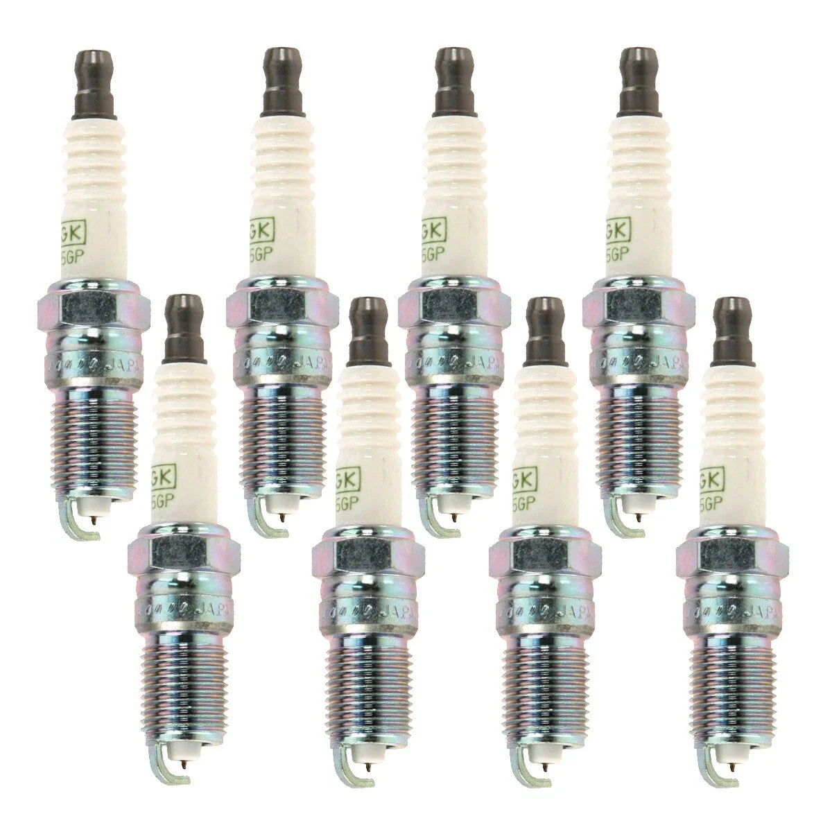 Set of 8 NGK G-Power Platinum Spark Plugs (Gap 0.040) for