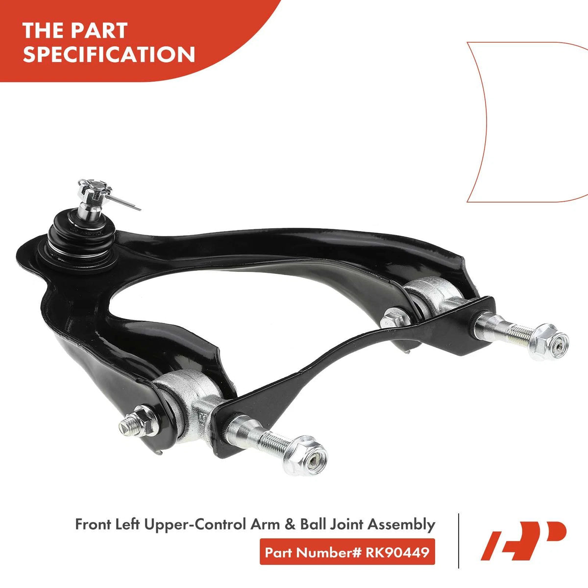 Front Left Upper Control Arm Ball Joint for Honda Civic (1992–1995) 51460SR3023, 51460SR3A02, 51460ST7010, 51460ST7A01, CK90449
