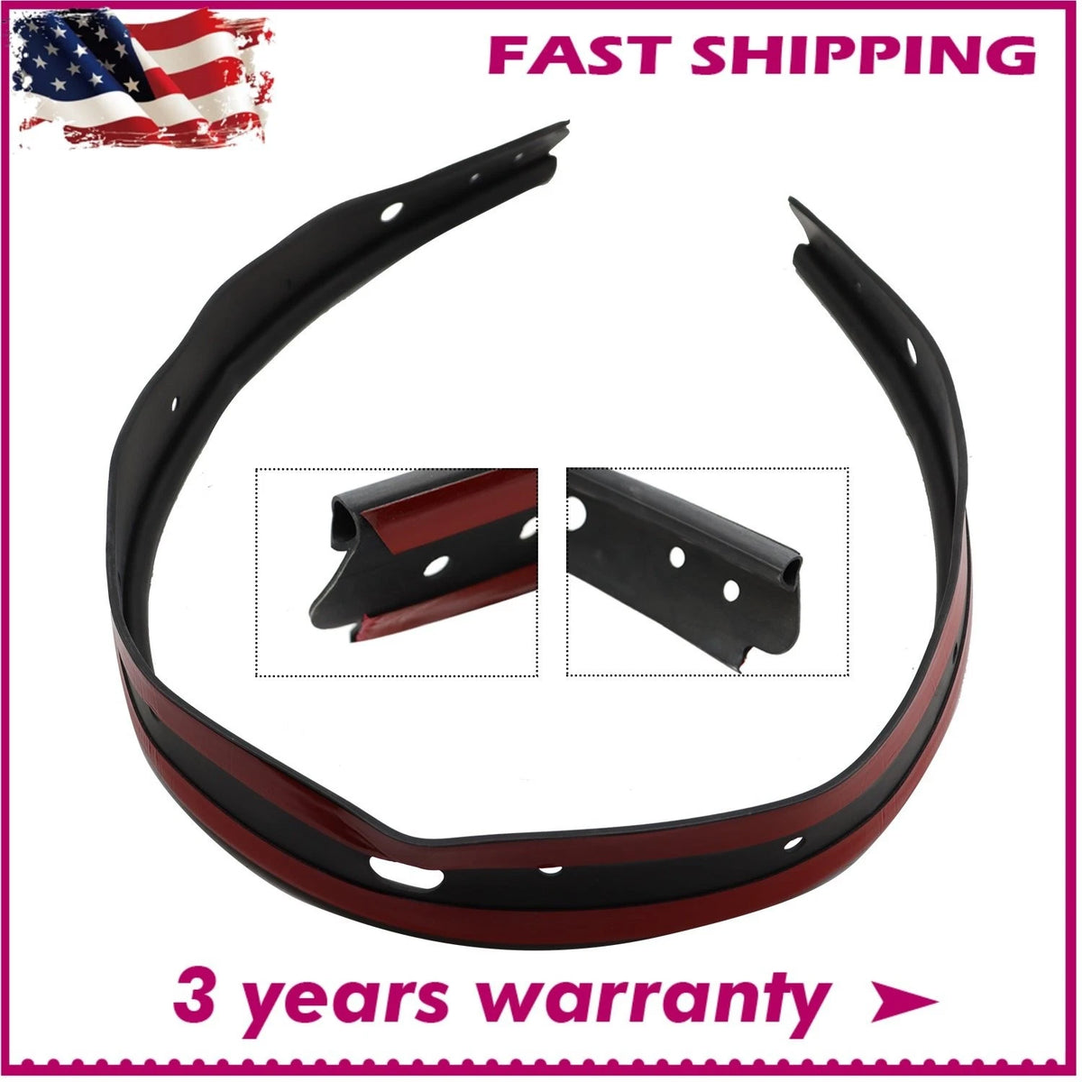 Front Hood Bumper Seal for Toyota Camry (2007–2011) 53395-06010, 53395-3301