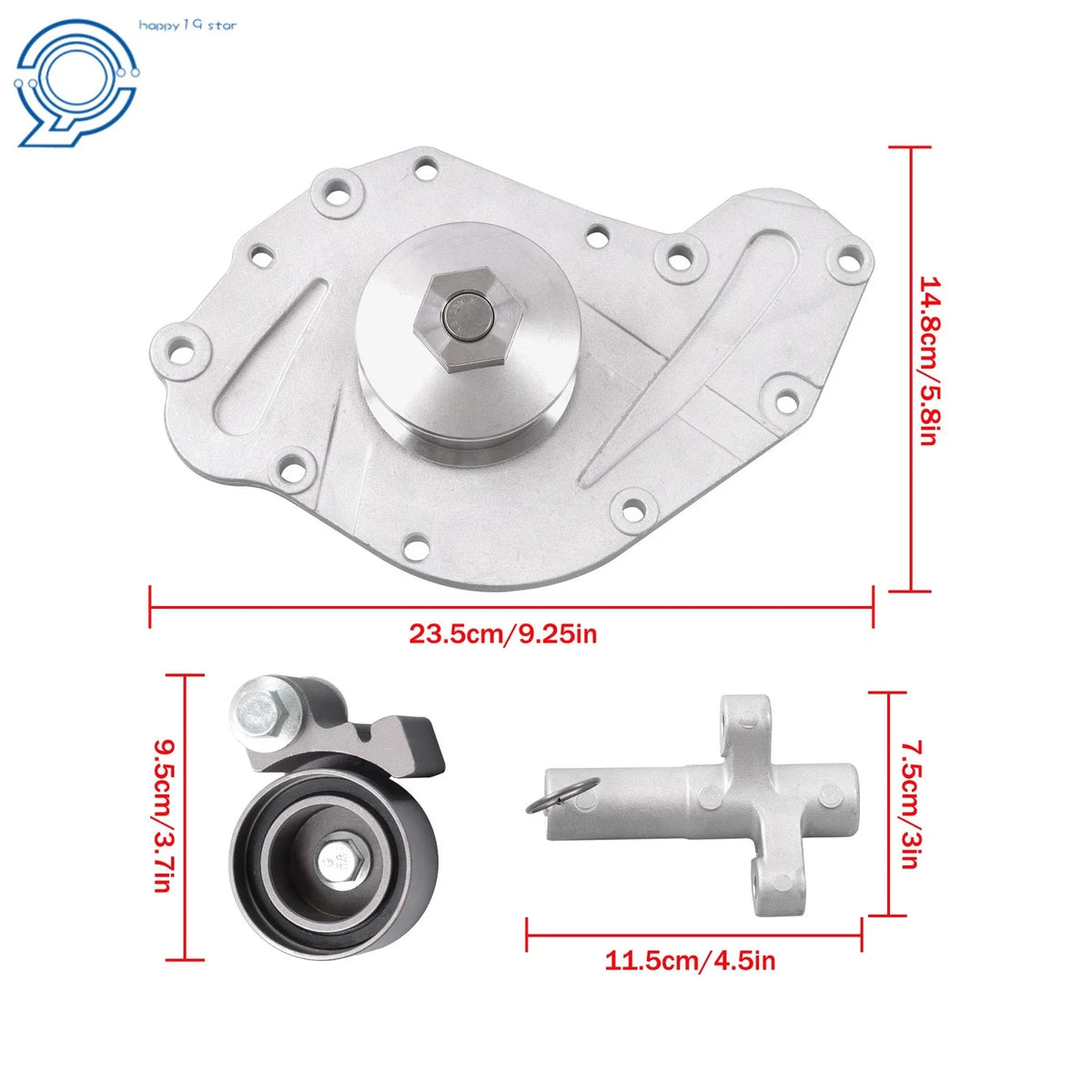 Timing Belt Kit & Water Pump for Dodge Charger Chrysler 300 3.5L V6 (2006–2009)