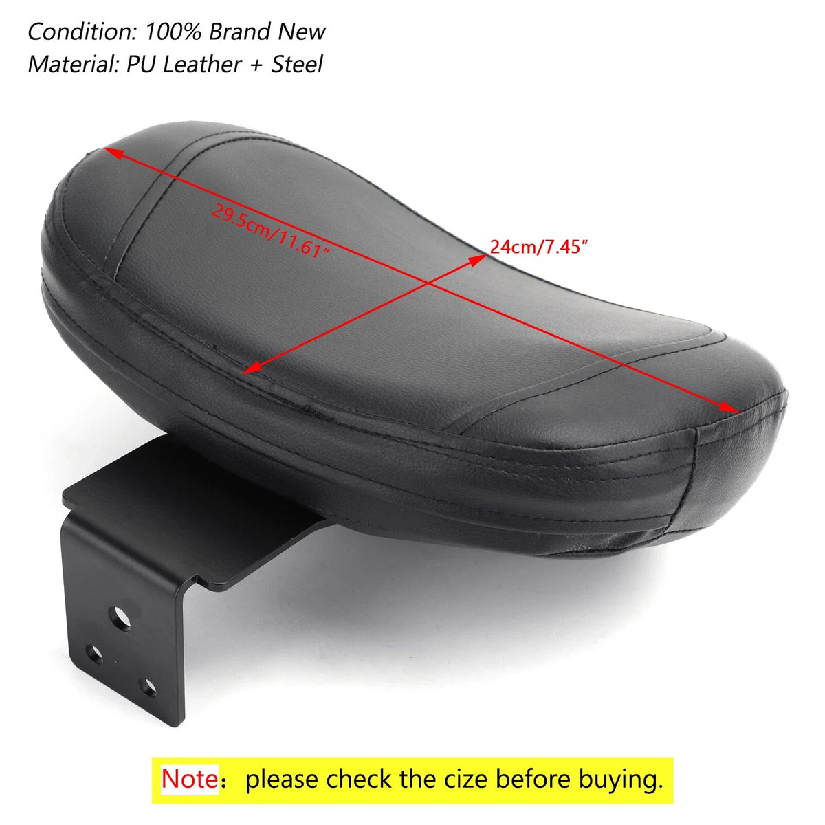 Backrest for Yamaha V Star 650 XVS 650 XVS400 (1996–1997)