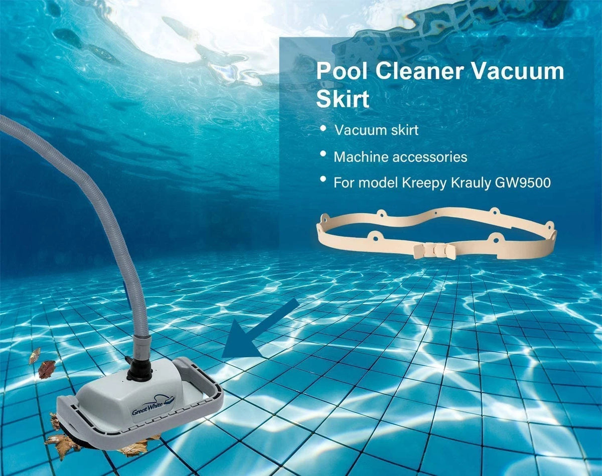 Pool Cleaner Vacuum Skirt for Pentair Kreepy Krauly Great White