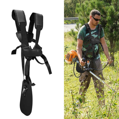 Double Shoulder Weed Eater Strap for Enhanced Comfort (Adjustable Fit)