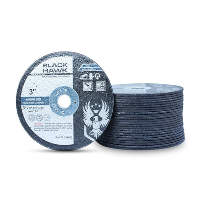 3" Cut Off Wheels for Die (3" x 1/16" x 3/8")