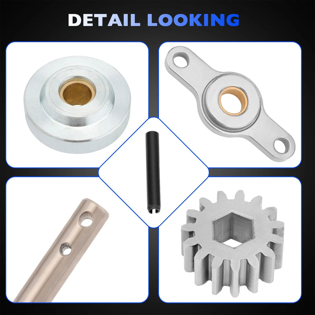Slide-Out Gear Box Pack Assembly 15 Tooth for RV (2.5"x 2.5")