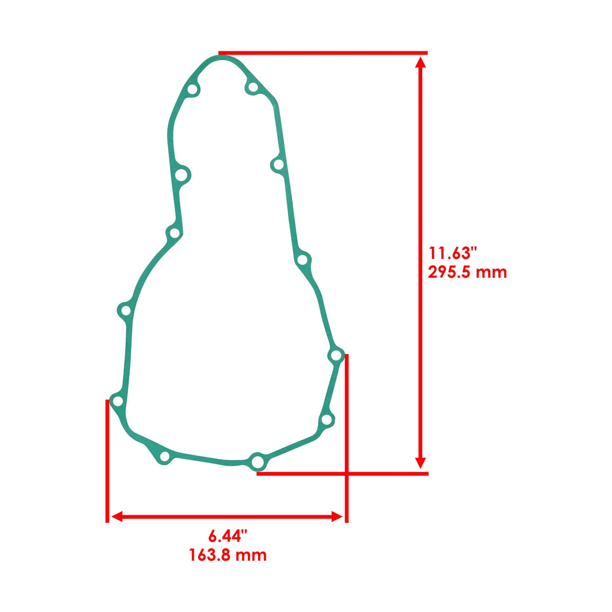 Stator Cover Gasket for Kawasaki Ninja 650 EX650E (2012–2025) GT249-LAR