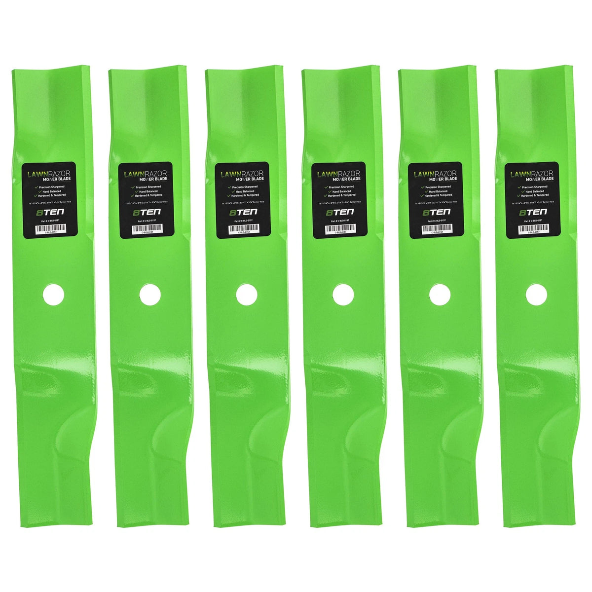 6X High Lift Blades for MTD Cub Cadet (742-04417, 942-04417, 742-04278A, 942-04278A)