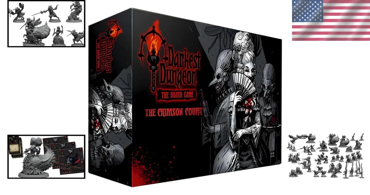 Crimson Court Expansion for Darkest Dungeon Board Game (MG-DD-03)