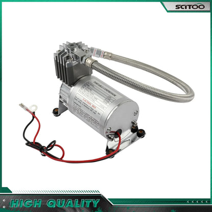 Air Horn Compressor Kit 150PSI 12V for Van Truck Car Boat (Universal)