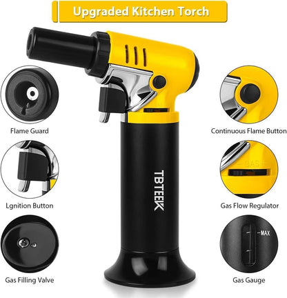 Adjustable Flame Butane Torch for BBQ, Baking (T907)