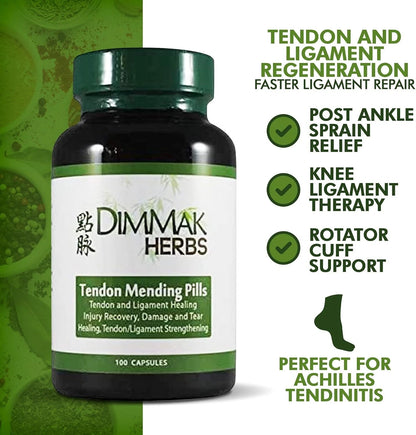 Certified Organic Tendon Mending Pills for Ligament Regeneration