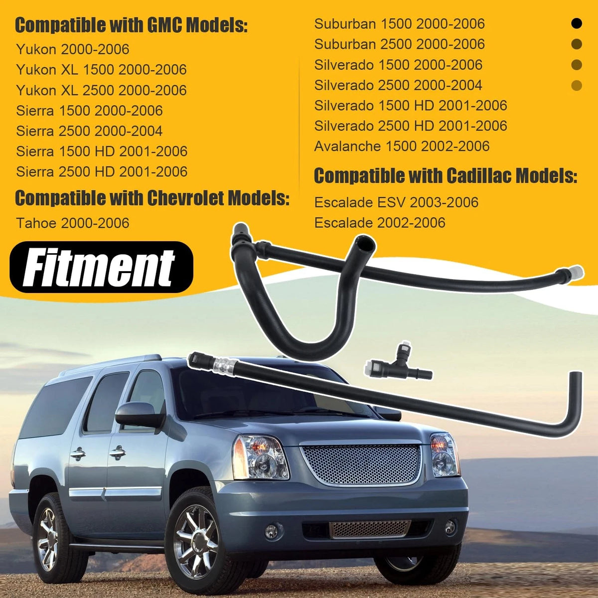 Heater Hose Assembly for Compatible Vehicles