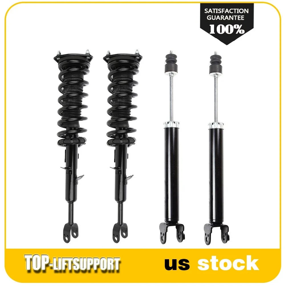 Set of 4 Complete Struts and Shocks for Infiniti G35 RWD