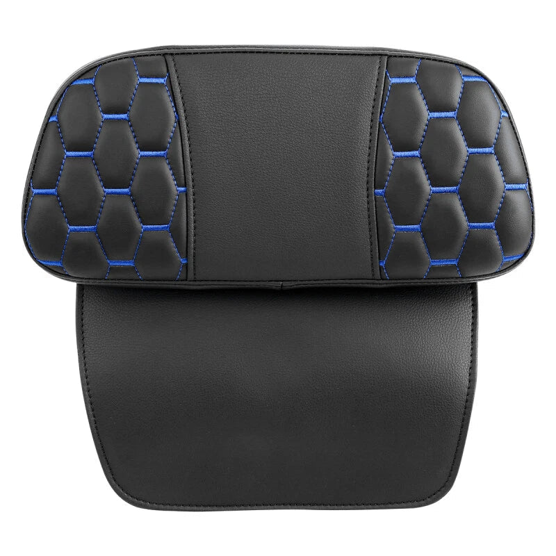 Razor Chopped Trunk Backrest Pad for Harley Street Glide (2014–2024) Black Blue