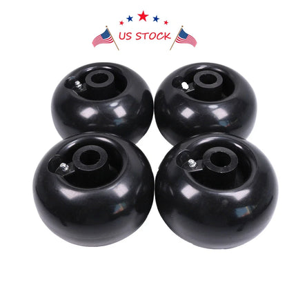 Set of 4 Deck Wheels for Kubota ZD321 ZD326 (2010–2023)