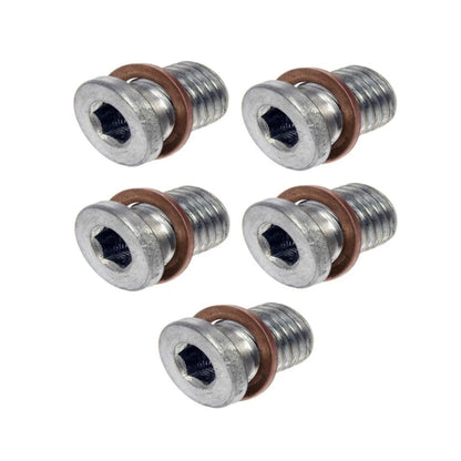 5X Engine Oil Drain Plugs for Audi TT RS Quattro (2018–2023) ALX-PAU-RB-090-182-CL360A70