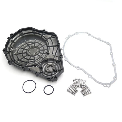 Black Aluminum Engine Clutch Cover with Gasket for Suzuki GSXR 600 750 (2006–2023)