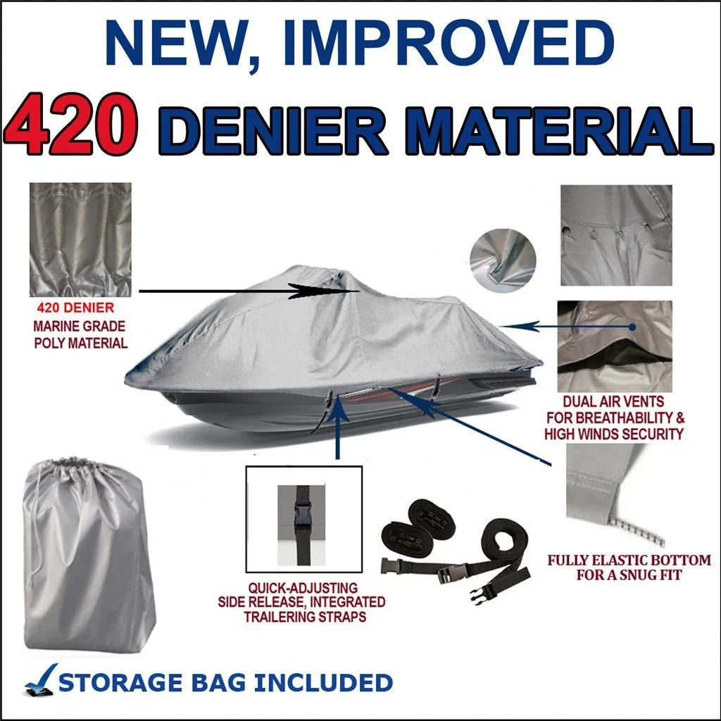 420 Denier Jet Ski Cover for Sea Doo RXP-X (2007–2009)