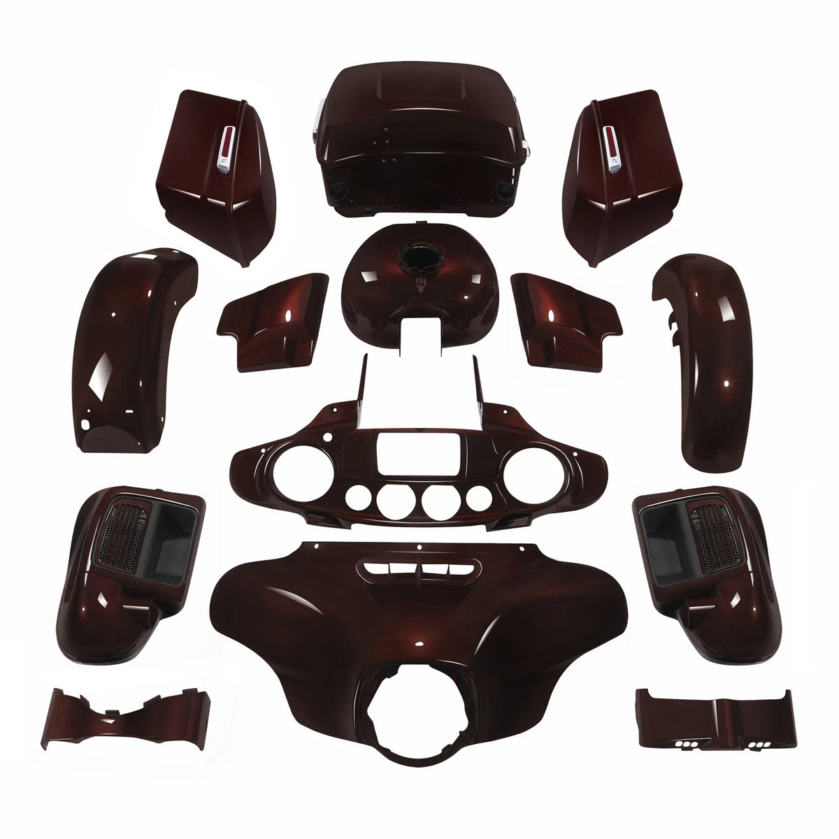 Fairings Body Work Kit for Harley Ultra Limited (2014–2023) Midnight Crimson