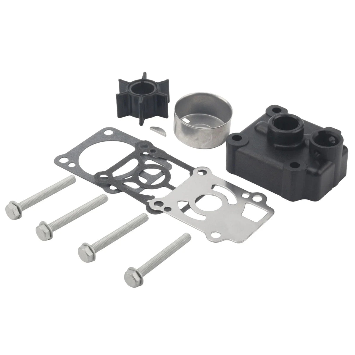 Water Pump Repair Kit with Housing for Mercury Mariner 25-30hp (1990–2023) 853792T01
