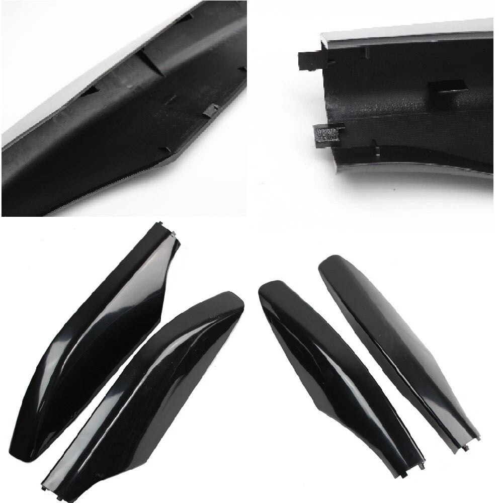 Set of 4 Roof Rack Rail End Cover Shells for Toyota Prado FJ120 (2003–2009)