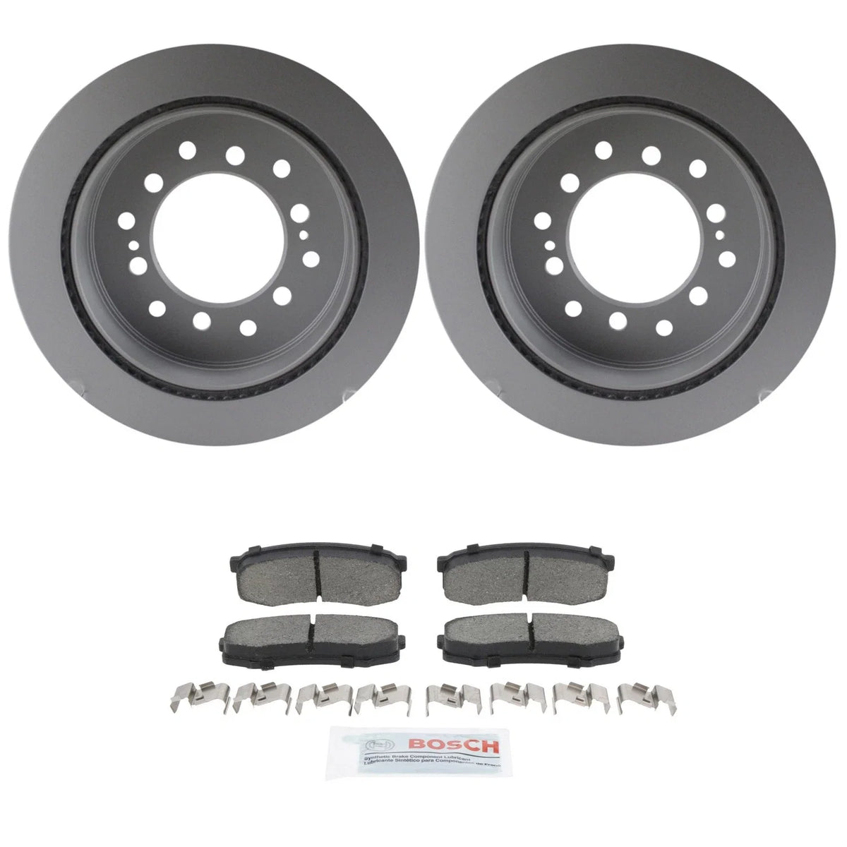Set of 4 Bosch Quietcast Ceramic Disc Brake Pads for 4Runner FJ Cruiser (2003–2023)