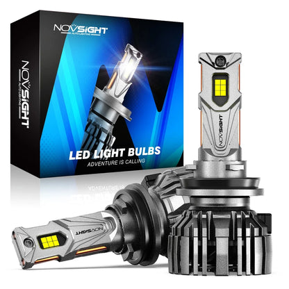 2X H11 LED Headlight Bulbs for NOVSIGHT (6500K, 30000LM)