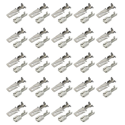 48x Male Female Wiring Harness Terminal Crimp Connectors for GM 14-16 AWG
