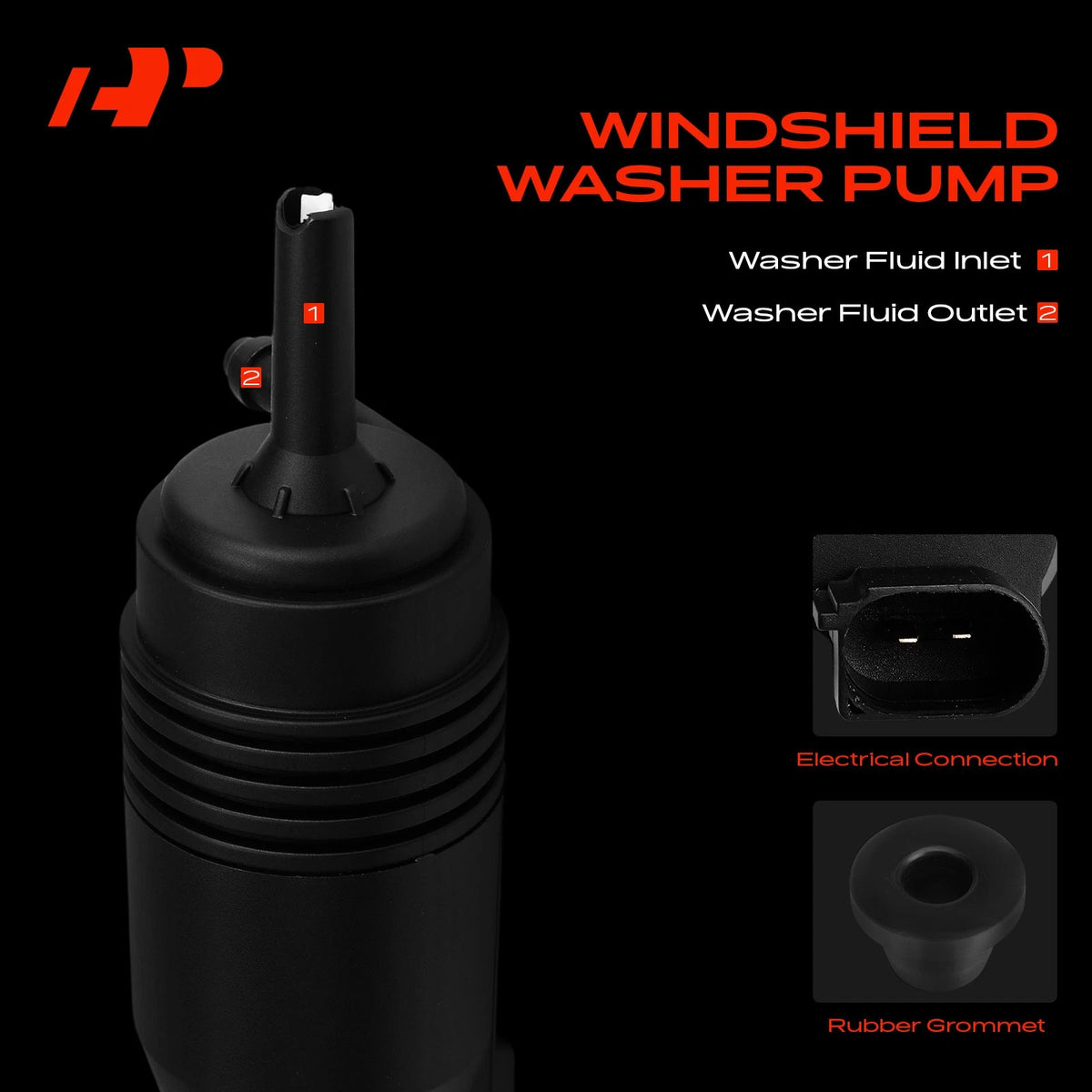 Windshield Washer Pump for Buick Envision (23481788)