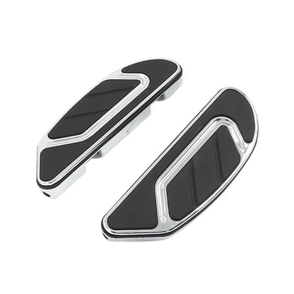 Chrome Passenger Floorboard Footboard for Harley Road Street Glide (1986–2024)