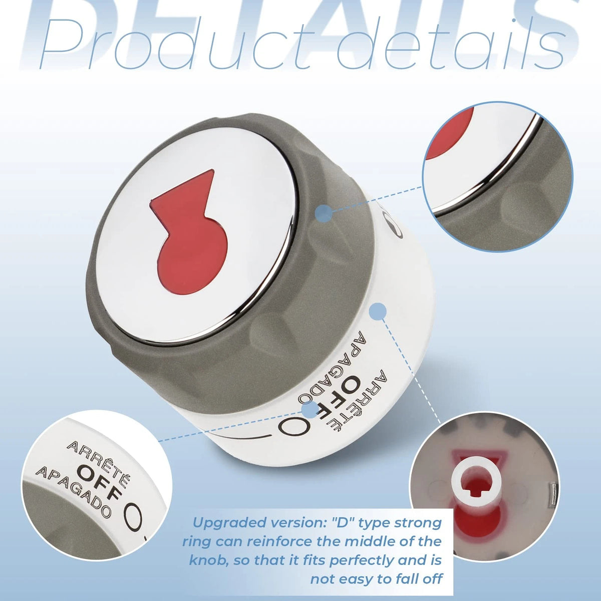 Lighted Control Knobs for