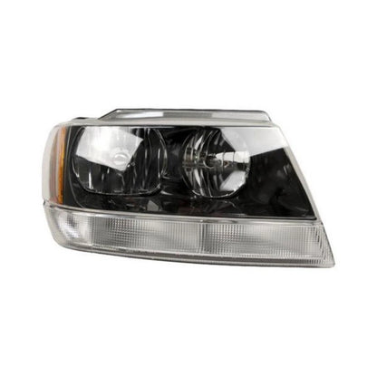 Passenger Side Headlight for Jeep Grand Cherokee (1999–2004) MLX-SHE086-150AQR-CL360A50, CH2503138