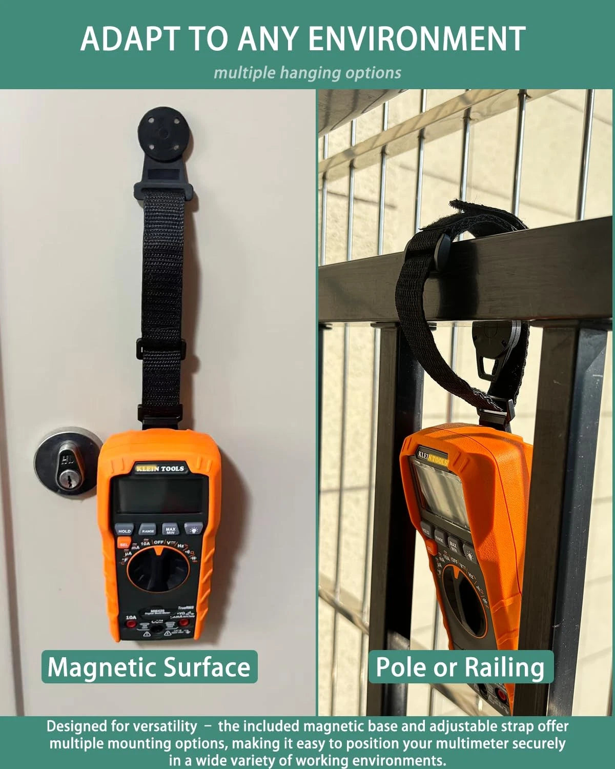 Magnetic Hanging Strap Holder for Klein Tools